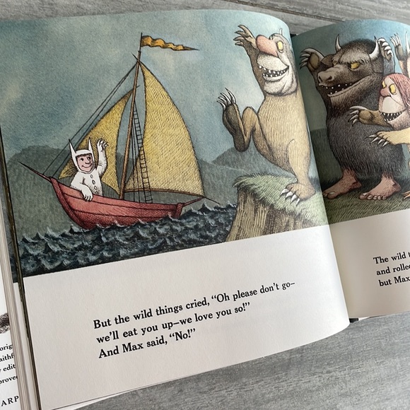 WHERE THE WILD THINGS ARE Children’s Book - Picture 5 of 7